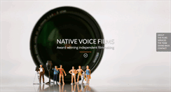 Desktop Screenshot of nativevoicefilms.com